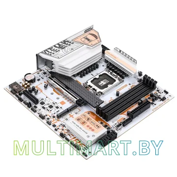Материнская плата Colorful COLORFIRE B760M-MEOW WIFI D5 ORANGE картинка 5